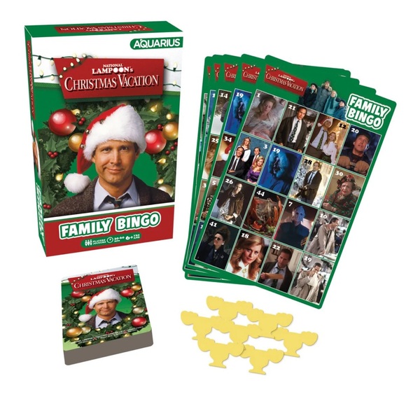 NEW National Lampoon Christmas Vacation family bingo game - Picture 2 of 5